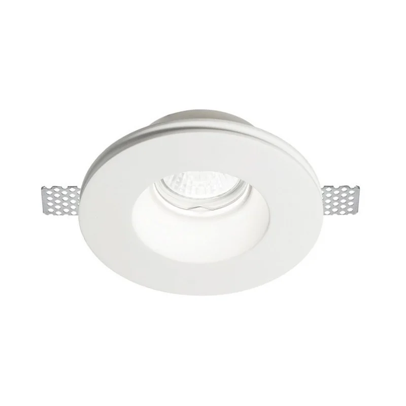 Molveno Oblo' LED Ceiling plaster Recessed Spotlight White