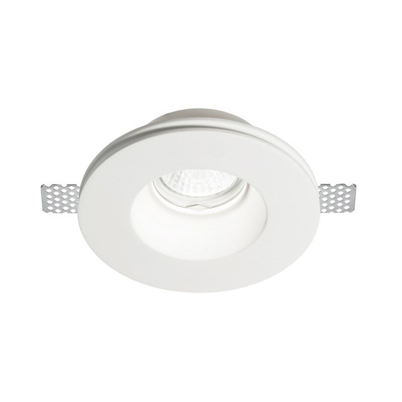 Molveno Oblo' LED Faretto Incasso Soffitto Gesso Gypsolyte Molveno Oblo' LED Faretto Incasso Soffitto Gesso Gypsolyte