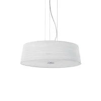 Ideal Lux Isa SP4 Lampada a Sospensione In Metallo Cromato E