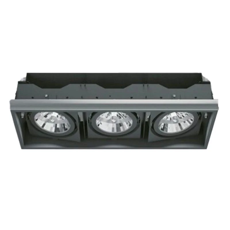 iGuzzini Deep Frame Minimal Black 3x75W E27 PAR30 iGuzzini Deep Frame Minimal Black 3x75W E27 PAR30