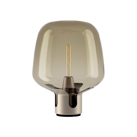 Lodes FLAR Table and Floor Dimmable Lamp in Glass By Patrick