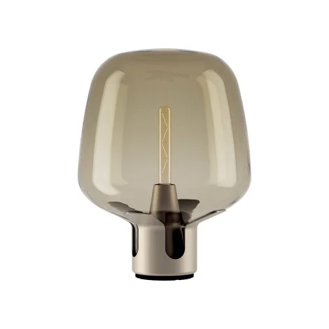 Lodes FLAR Table and Floor Dimmable Lamp in Glass By Patrick