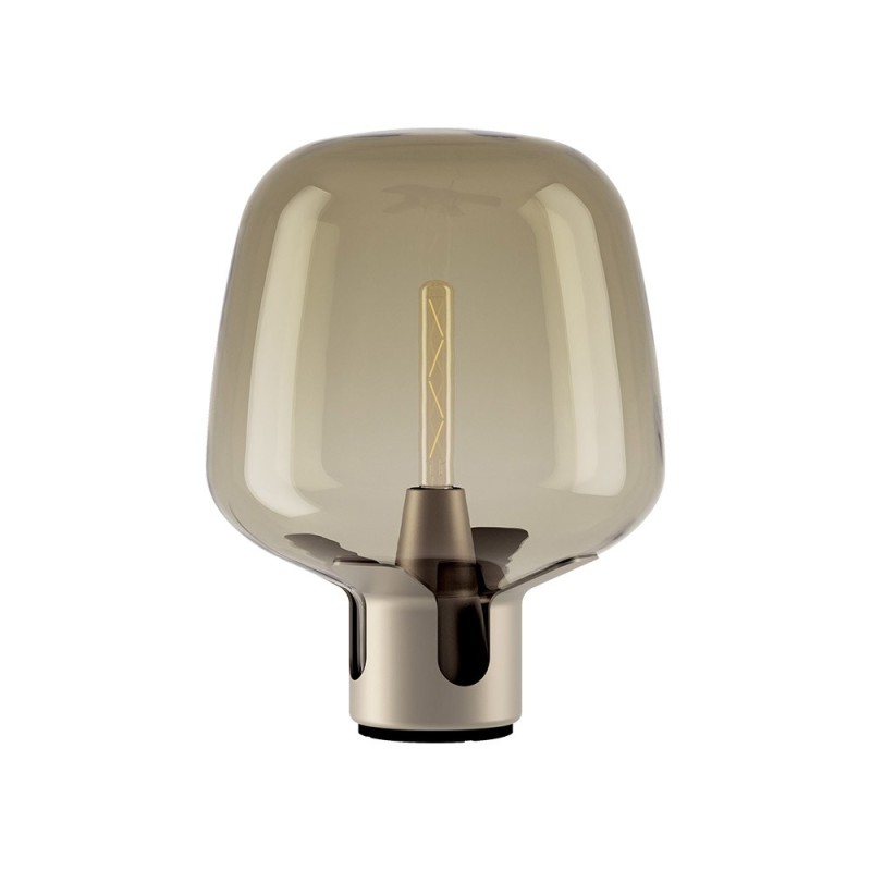 Lodes FLAR Table and Floor Dimmable Lamp in Glass By Patrick Lodes FLAR Table and Floor Dimmable Lamp in Glass By Patrick