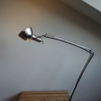 Lumina Naomi LED Floor Lamp with Movable Arms Black Soft-Touch