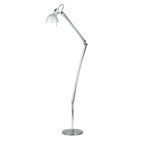 Lumina Naomi Lampada LED da Terra a Bracci Mobili Alluminio By