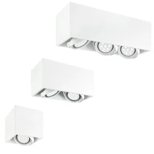 Logica Container 111 Square GU10 Spotlight For Adjustable Led