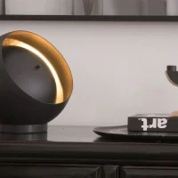 Oluce Eva Lampada Sferica a LED da Tavolo Regolabile per