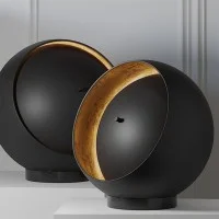 Oluce Eva Spherical LED Adjustable Table Lamp for Indoor By