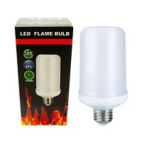 Lampadina LED 5W E27 Effetto Fiamma movimento Fuoco Flame Bulb