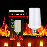 Lampadina LED 5W E27 Effetto Fiamma movimento Fuoco Flame Bulb