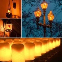 Lampadina LED 5W E27 Effetto Fiamma movimento Fuoco Flame Bulb