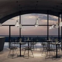 Lodes Single Round Canopies for Suspension Lamps