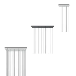 Lodes Multiple Rectangular Canopies for Suspension Lamp