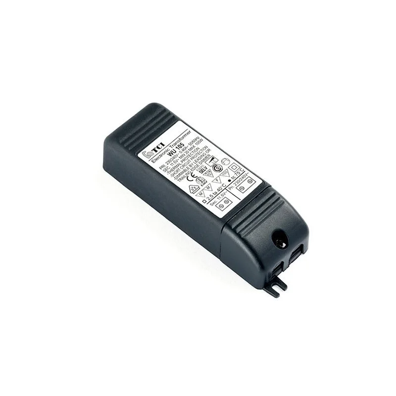 TCI Electronic Transformer WU 105 12V 20-105W Dimmable TRAILING TCI Electronic Transformer WU 105 12V 20-105W Dimmable TRAILING
