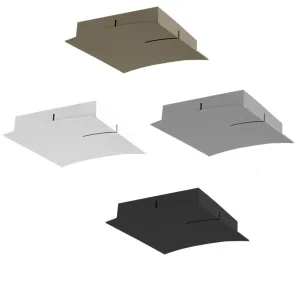 Cattaneo Rosone Da Soffitto Easy System Da 5 A 8 Moduli Base