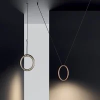 Lodes IVY I Lampada da Sospensione ad Anello a LED Dimmerabile