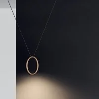 Lodes IVY V Ring Double Cable LED Dimmable Suspension Lamp By