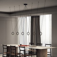 Lodes IVY V Lampada ad Anello da Sospensione Cavo Doppio a LED