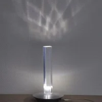 Oluce Cand-Led Lampada a Batteria Ricaricabile da Tavolo By