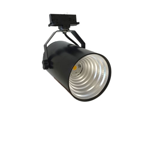 Ideallux Beba LED 28W 3000K 3000lm Proiettore da Binario Nero