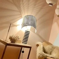 Artemide Shogun Adjustable Table Lamp in Vintage Style by Mario