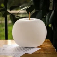 Kundalini Kushi Lampada da Tavolo in vetro soffiato opale