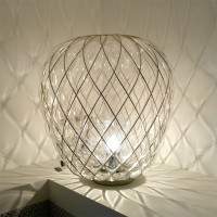 Fontana Arte Pinecone Media Lampada Da Tavolo Dimmerabile in