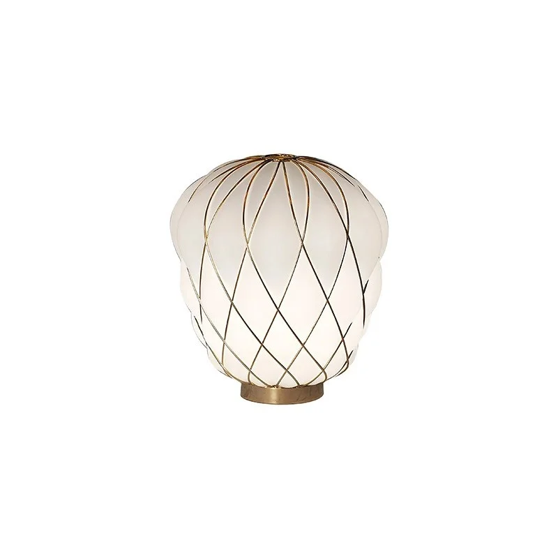 Fontana Arte Pinecone Media Lampada Da Tavolo Dimmerabile in