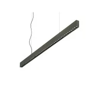 Ideal Lux Office SP Linear Suspension LED Lamp with Direct Ideal Lux Office SP Linear Suspension LED Lamp with Direct