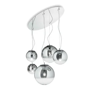 Ideal Lux Mapa Fade SP5 Chandelier Multiple Suspension Indoor