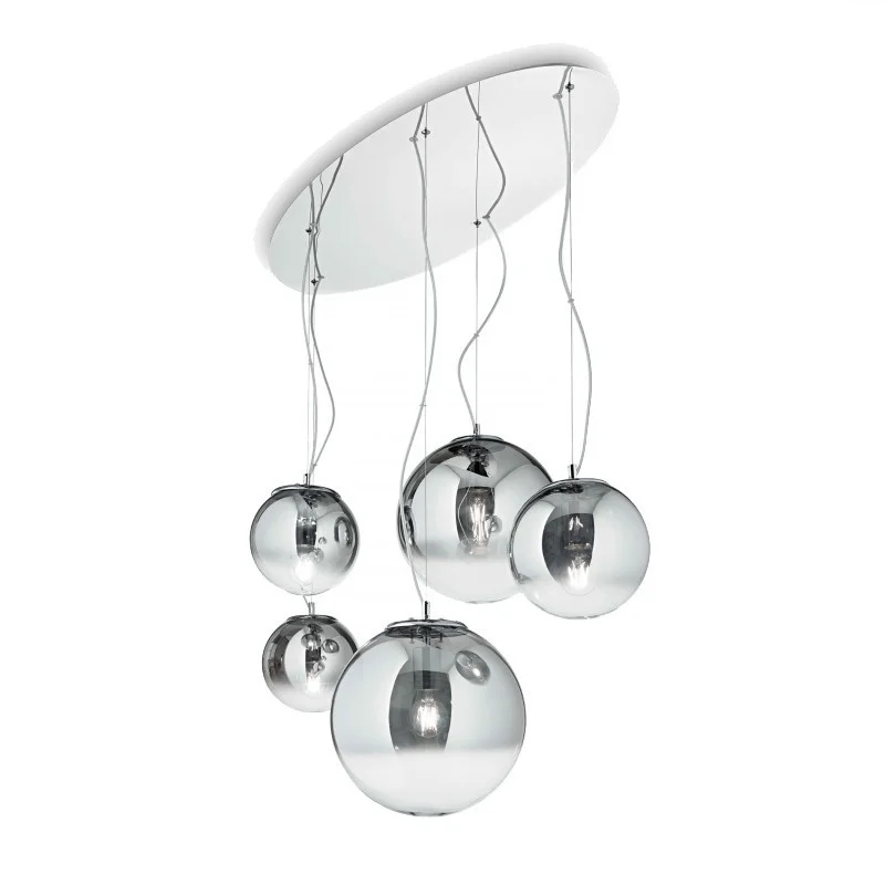 Ideal Lux Mapa Fade SP5 Chandelier Multiple Suspension Indoor