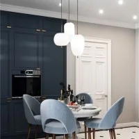 Ideal Lux Umile Lampada LED a Sospensione 3 Luci da Interno