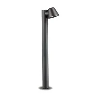 Ideal Lux Gas PT1 Outdoor Floor Lamp Bollard in Modern Style