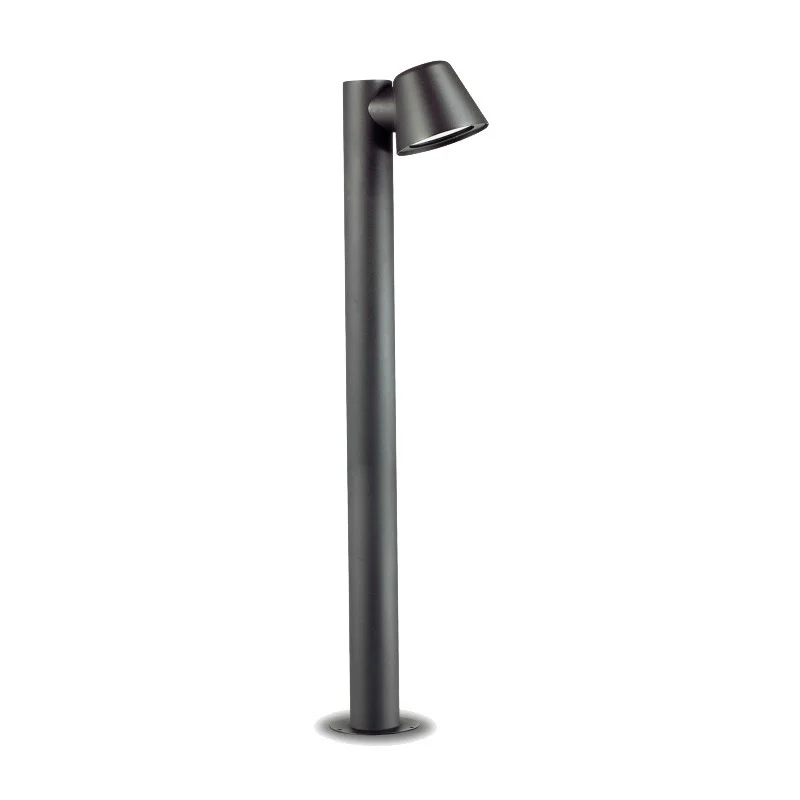 Ideal Lux Gas PT1 Outdoor Floor Lamp Bollard in Modern Style Ideal Lux Gas PT1 Outdoor Floor Lamp Bollard in Modern Style