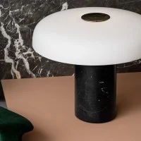 Fontana Arte Tropico Large Dimmable LED Table Lamp in Marble By