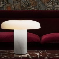 Fontana Arte Tropico Grande Lampada LED Dimmerabile Da Tavolo