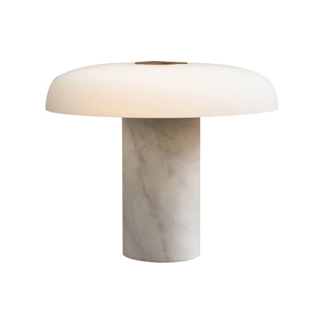 Fontana Arte Tropico Large Dimmable LED Table Lamp in Marble By