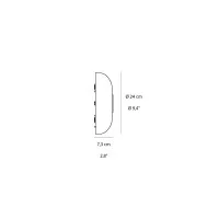 Fontana Arte Tropico Small Wall/Ceiling LED Dimmable Lamp By