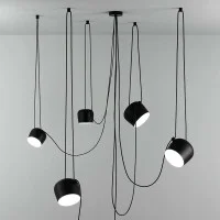 Flos AIM x 5 Punti Luce LED Lampada Sospensione Soffitto