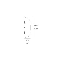 Fontana Arte Tropico Large Wall/Ceiling LED Dimmable Lamp By