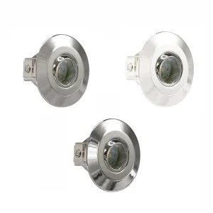 Lampo Spot Mini Faretto Tondo orientabile da incasso Fascio 60°
