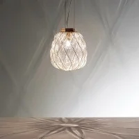 Fontana Arte Pinecone Media Lampada Da Sospensione Dimmerabile