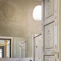 Fontana Arte Pinecone Medium Dimmable Suspension Lamp in Glass Fontana Arte Pinecone Medium Dimmable Suspension Lamp in Glass