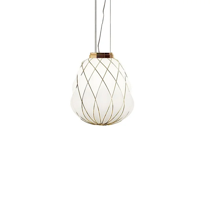 Fontana Arte Pinecone Medium Dimmable Suspension Lamp in Glass Fontana Arte Pinecone Medium Dimmable Suspension Lamp in Glass