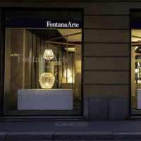 Fontana Arte Pinecone Large Dimmable Suspension Lamp in Glass
