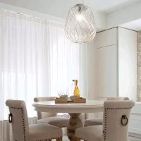 Fontana Arte Pinecone Large Dimmable Suspension Lamp in Glass