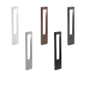 Ideal Lux Vega PT1 Outdoor Ground Bollard with Diffused Light