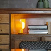 Fontana Arte BLOM Rotatable Table Lamp for Indoor By Andreas