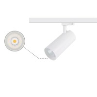 Faretto Orientabile da Binario Trifase 15W LED 55° da Interno