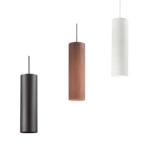 Ideal Lux Look SP1 D12 Cylindrical LED Suspension Lamp for